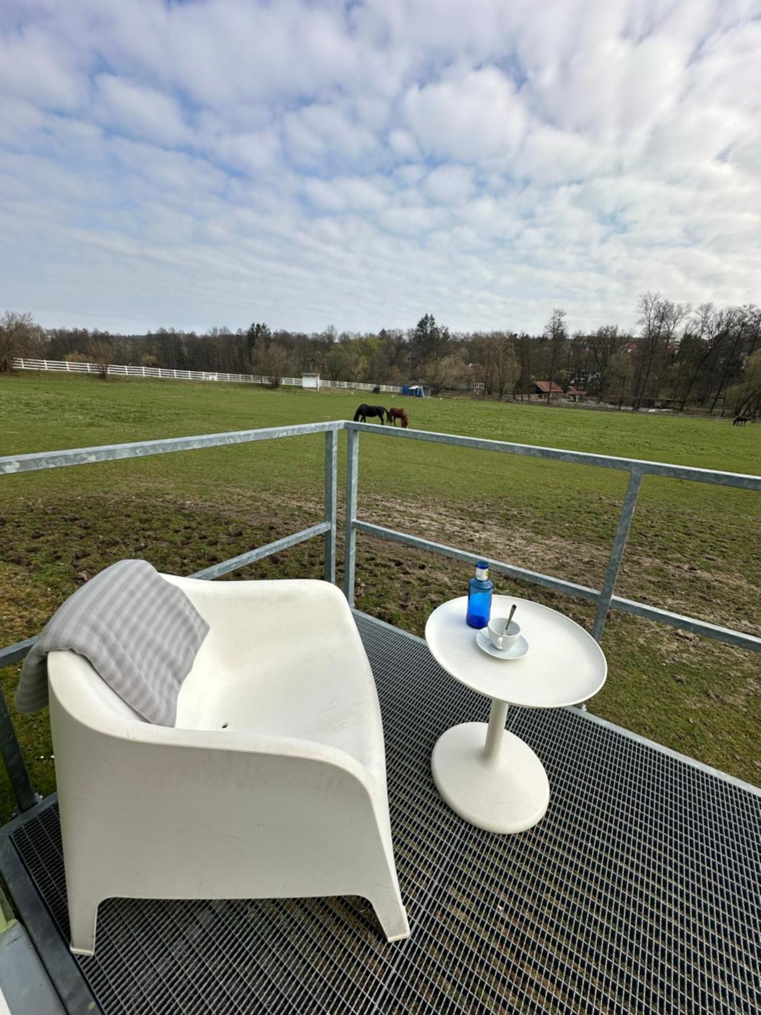 Glamping - Stylova Maringotka V Srdci Ladova Kraje, Pobliz Hlavniho Mesta Prahy Stribrna Skalice エクステリア 写真